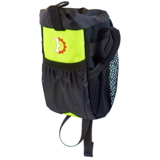 Foto de Revelate Designs Bolsa Manillar - Mountain Feedbag 1L - Hi-Vis Lime