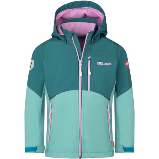 Foto de Trollkids Chaqueta Niña - Balestrand - Midnight Petrol/Dusty Teal/Light Violet