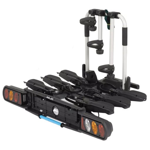 Foto de XLC Beluga Portabicicletas Trasero para 3 Bicicletas Eléctricas - negro/aluminio