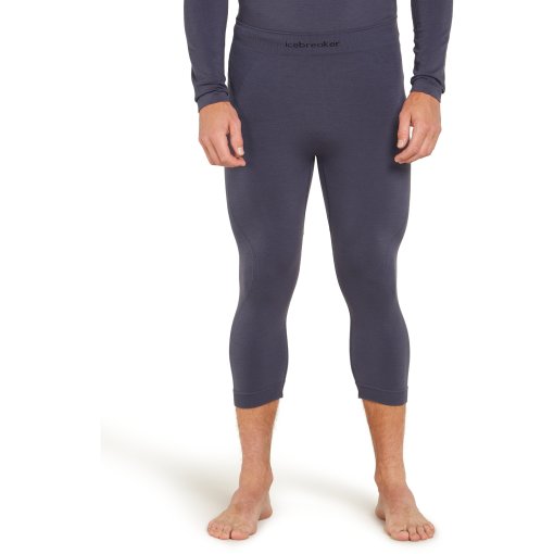 Foto de Icebreaker Malla 3/4 Hombre - Merino 260 ZoneKnit™ Seamless 18&quot; - Graphite