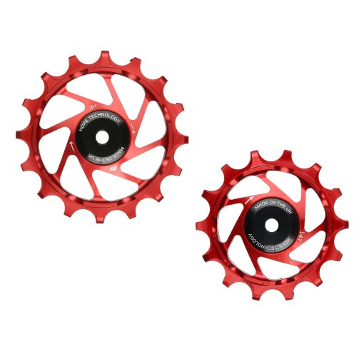 Produktbild von Hope Schaltungsrädchen für SRAM T-Type / XPLR | 16/14 Zähne | 12/13-fach - rot
