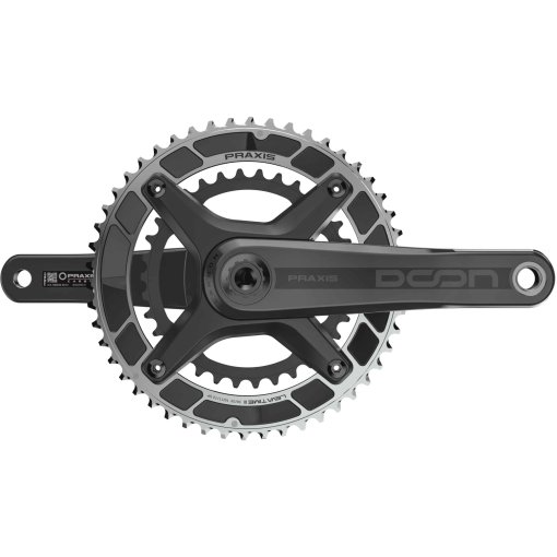 Immagine prodotto da Praxis Works Guarnitura - Doon Carbon - Direct Mount | M30-Thru | 2x10/11/12-Velocità - 48/32T