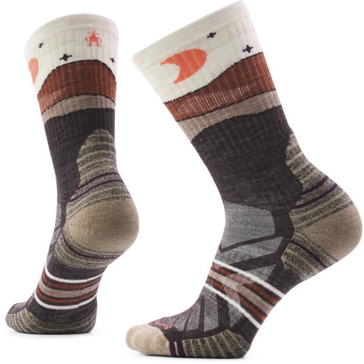 Photo produit de SmartWool Targeted Cushion Lunar Trek Crew Chaussettes de randonnée pour femmes - 207 chestnut