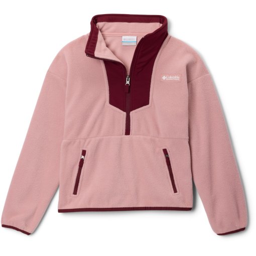 Foto de Columbia Jersey Polar Niños - Sequoia Grove Half Zip - Eraser Pink/Rich Wine