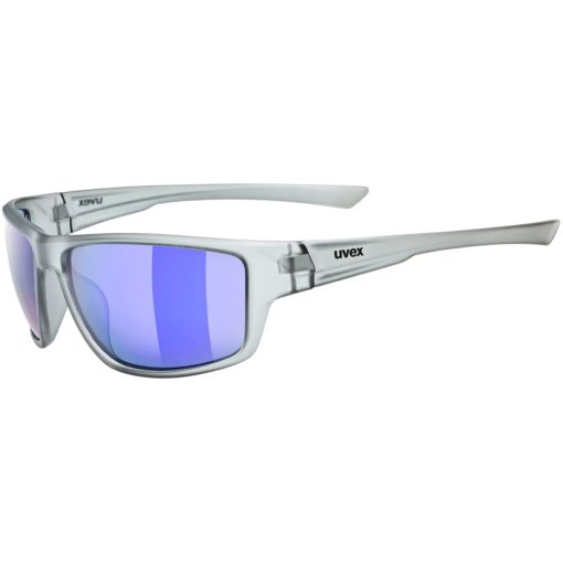 Photo produit de Uvex sportstyle 230 Lunettes vélo - smoke transparent/mirror blue
