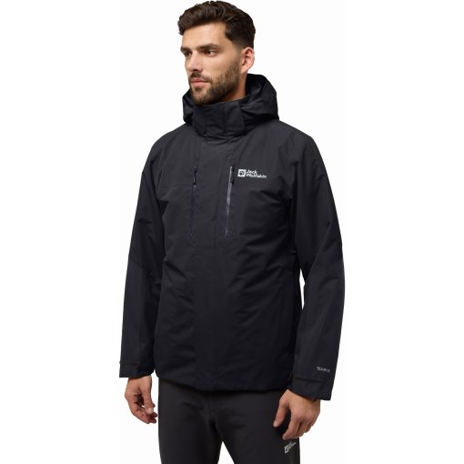 Foto de Jack Wolfskin Chaqueta Hombre - Jasper 3In1 - negro