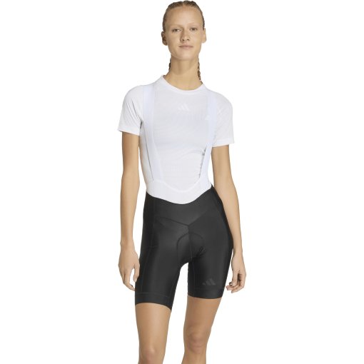 Produktbild von adidas Essential Padded Bibshorts Frauen - black JY7609