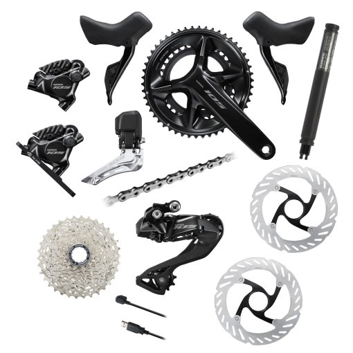 Picture of Shimano 105 R7150 Groupset - Di2 | 2x12-speed