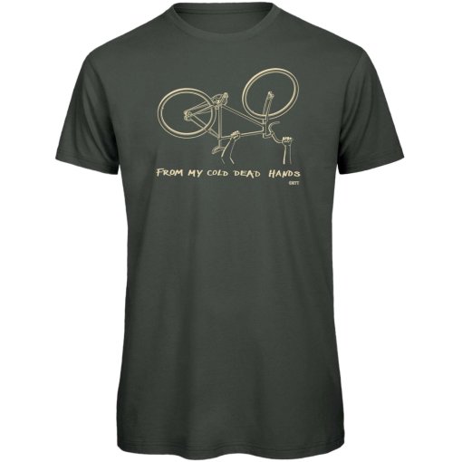 Produktbild von RTTshirts Charlton Fahrrad T-Shirt Herren - dunkelgrau