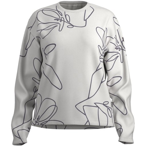 Foto de Maloja Camiseta de Manga Larga Mujer - OrsenesM. Organic Cotton - shaded white blossom 1149