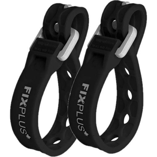 Produktbild von FixPlus Nano/Slim Fit Strap Gummizurrband 15cm - 2 Stück - schwarz