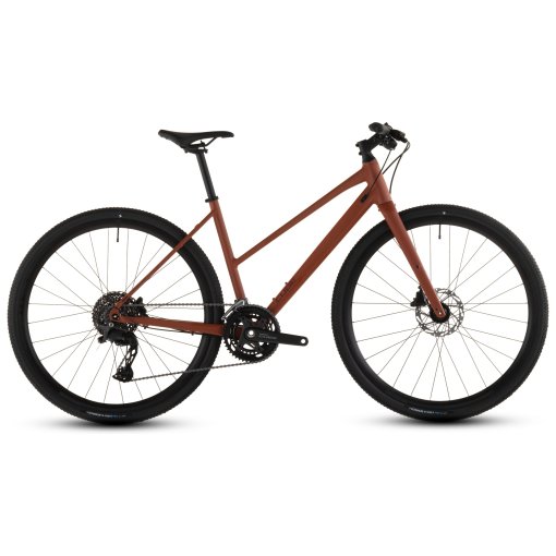 Foto de CUBE Bicicleta Urbana Fitness - NULANE Race - Trapeze - 2026 - amber / black