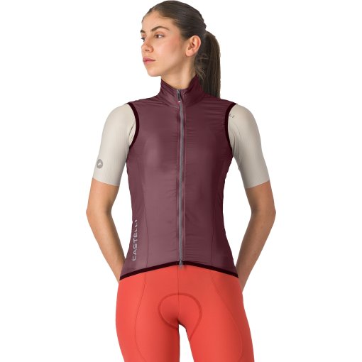 Produktbild von Castelli Aria 2 Weste Damen - deep bordeaux 625
