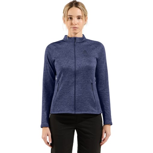 Foto de Odlo Chaqueta Mid Layer Mujer - Tencia - skipper blue melange