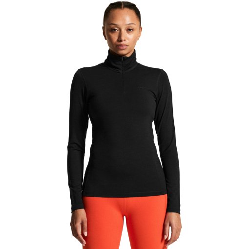 Picture of CRAFT Wool 95 Longsleeve Baselayer Women - Black/Melange