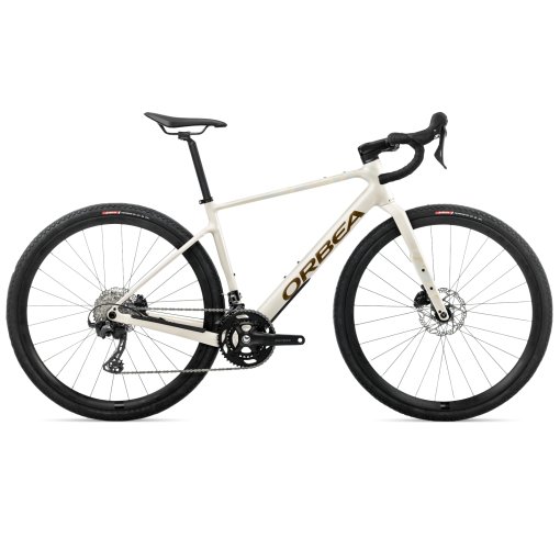 Immagine prodotto da Orbea TERRA H30 - Bicicletta gravel - 2027 - Ivory White - Metallic Olive Green (gloss)
