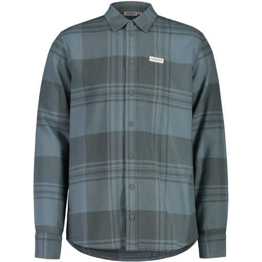 Foto de Maloja Camisa Hombre - AblancaM. Organic Cáñamo - shaded sage check 1212