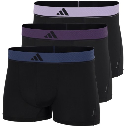 Image of adidas Sports Underwear Active Micro Flex Eco Trunk Men - 3 Pack - 916 assorted