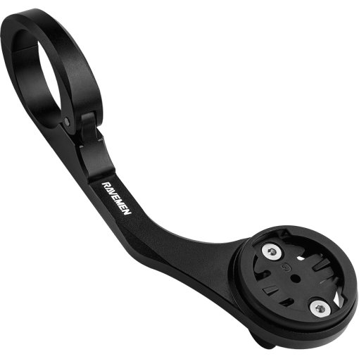 thumbnail image 2 of Ravemen FR300/FR160 Bike Front Light Bracket – For Garmin Mount, Aluminum/Carbon, Black 2 of 4