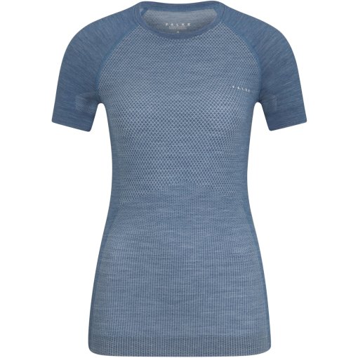 Foto de Falke Camiseta de Manga Corta Mujer - Wool-Tech Light Crew Neck - capitain 6751