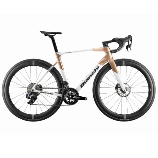 Picture of Bianchi SPECIALISSIMA - Rival AXS E1 - Carbon Road Bike - 2027 - mocha glossy