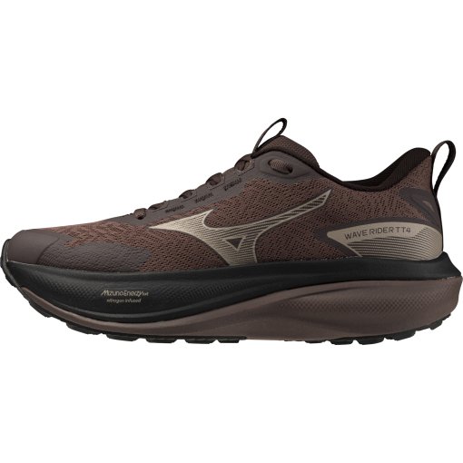 Photo produit de Mizuno Wave Rider TT 4 Trail Running Shoes Women - Peppercorn/Simply Taupe/Black