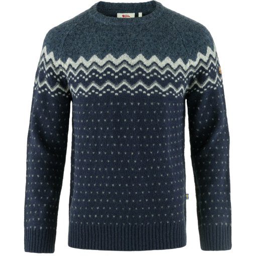 Produktbild von Fjällräven Övik Knit Pullover Herren - dark navy-mountain blue