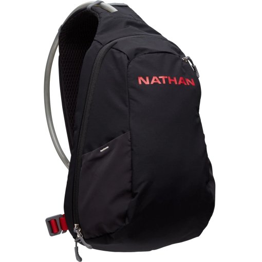 Foto de Nathan Sports Mochila Running - Run Sling 8L - Black/Ribbon Red