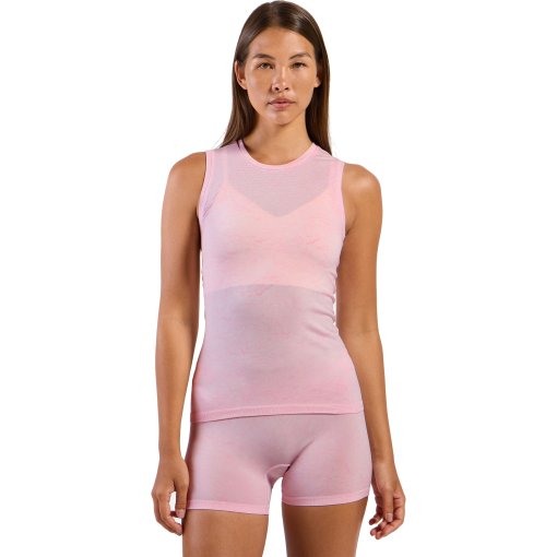 Produktbild von Odlo Performance Light Rain Dye Ärmelloses Unterhemd Damen - hyper pink