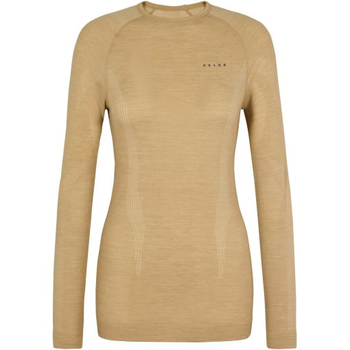 Foto de Falke Camiseta de Manga Larga Mujer - Wool-Tech - straw 4700