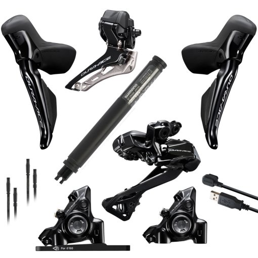 Produktbild von Shimano Dura Ace Di2 R9200/R9250 Upgrade Kit - 2x12-fach