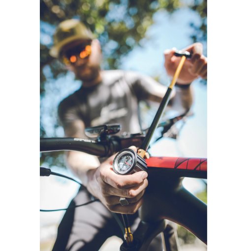 LEZYNE Shock Drive - Pompa per Forcella Ammortizzatore 400 PSI 27.6bar