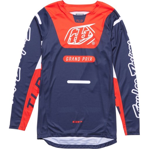 Foto de Troy Lee Designs Maillot de Manga Larga Hombre - GP Pro - Blends Navy/Orange