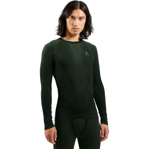 Immagine prodotto da Odlo Maglia Intima Maniche Lunghe Uomo - POW Blackcomb Crew - urban chic