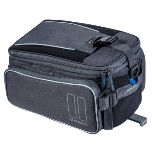 Produktbild von Basil Sport Design Trunkbag Top Case Gepäckträgertasche + MIK Adapterplatte - grau