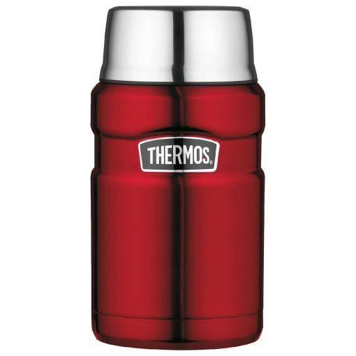 Foto de THERMOS® Termo para Comida - Stainless King Food Jar 0.71L - cranberry red polished