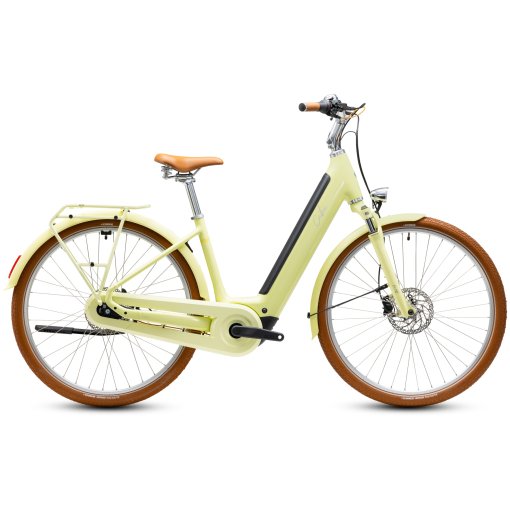 Slika izdelka CUBE ARUBA HYBRID 600 - Easy Entry - Mestno električno kolo – 2027 - 28&quot; - sunnyday / brown