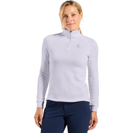 Photo produit de Odlo Midlayer Pullover Femme - Berra Half-Zip - misty lilac