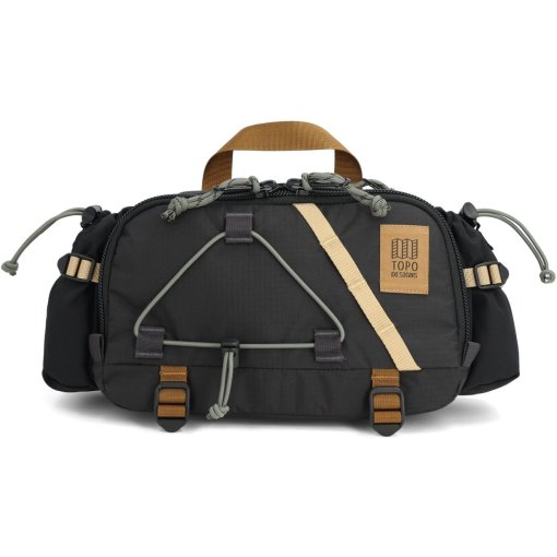 Picture of Topo Designs Mountain Hydro Hip Pack - 4.4L - Black/Neutral