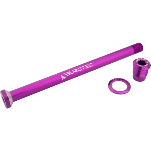 Slika izdelka Burgtec Prebodna os - zadnja | 12x148mm Boost | M12x1 | 174mm | za Amflow - purple rain