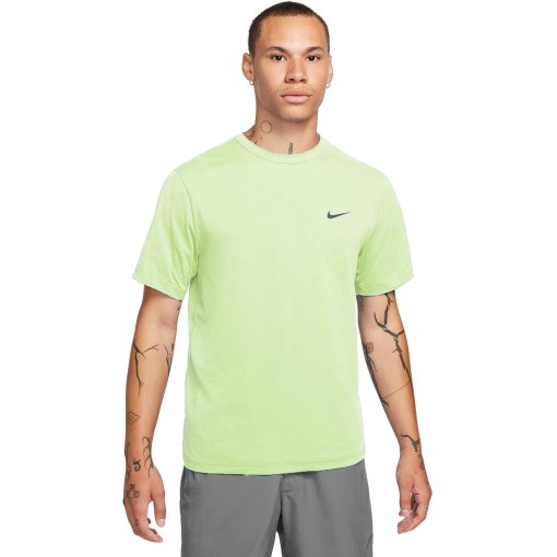 Bild von Nike Dri-FIT UV Hyverse Fitnessshirt Herren - LT liquid lime/black DV9839-360