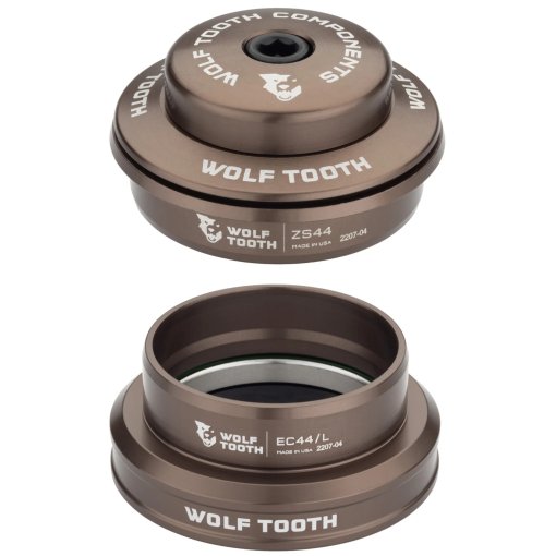 Immagine prodotto da Wolf Tooth Premium Tapered Serie Sterzo - ZS44/28.6 | EC44/40 - espresso