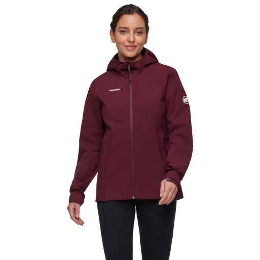Foto de Mammut Chaqueta con Capucha Hardshell Mujer - Linard Light - vin