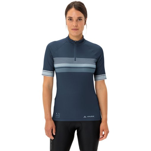 Foto de Vaude Maillot de Manga Corta Mujer - Posta Half-Zip II - dark sea