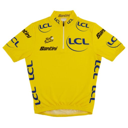 Immagine prodotto da Santini Maglia a Maniche Corte Bambino - General Classification Leader Tour de France™ 2025 Collection - TF940B1422TDFLDER - giallo GI