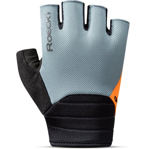 Photo produit de Roeckl Sports Gants Vélo - Itamos 3 - hurricane grey/orange 8504