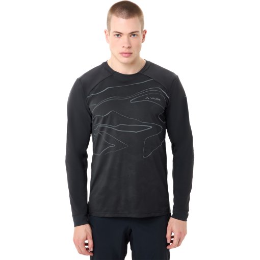 Foto de Vaude Camiseta de Manga Larga Hombre - Moab PRO - negro/negro