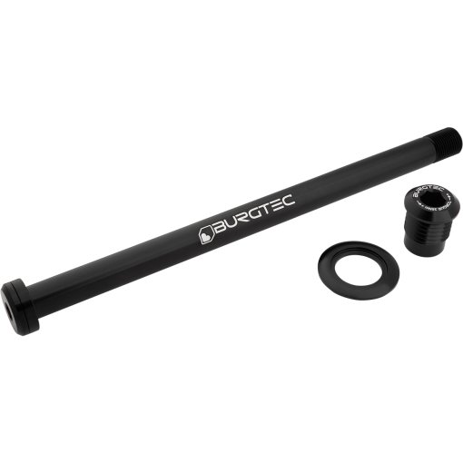 Foto de Burgtec Eje pasante - Trasero | 12x148mm Boost | M12x1 | 184mm | para Orbea - Burgtec Black