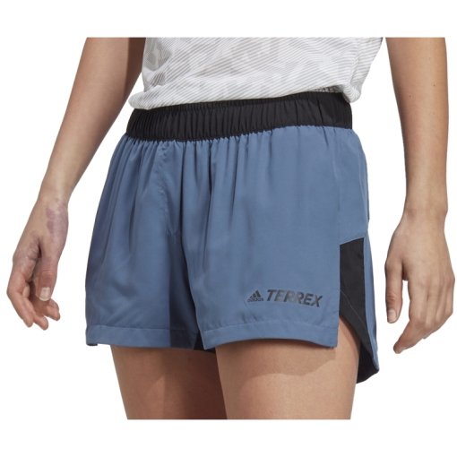 Foto de adidas Pantalon corto Mujer - Trail 3&quot; - wonder steel/black HS9554