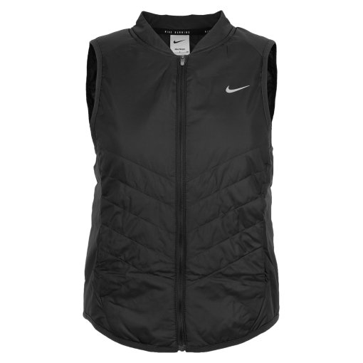 Productfoto van Nike Tempo Warm Repel Hardloopvest voor dames - black/reflective silver IF1243-010